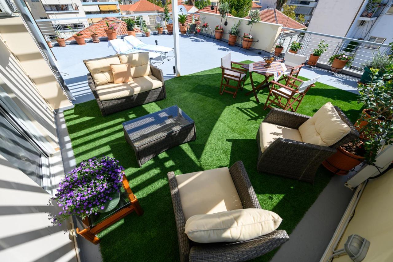 Myrto Luxurious Top Floor Studio กาลามาตา ภายนอก รูปภาพ