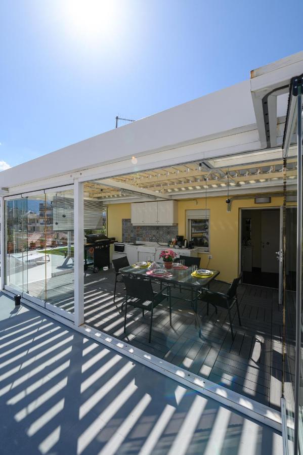 Myrto Luxurious Top Floor Studio กาลามาตา ภายนอก รูปภาพ
