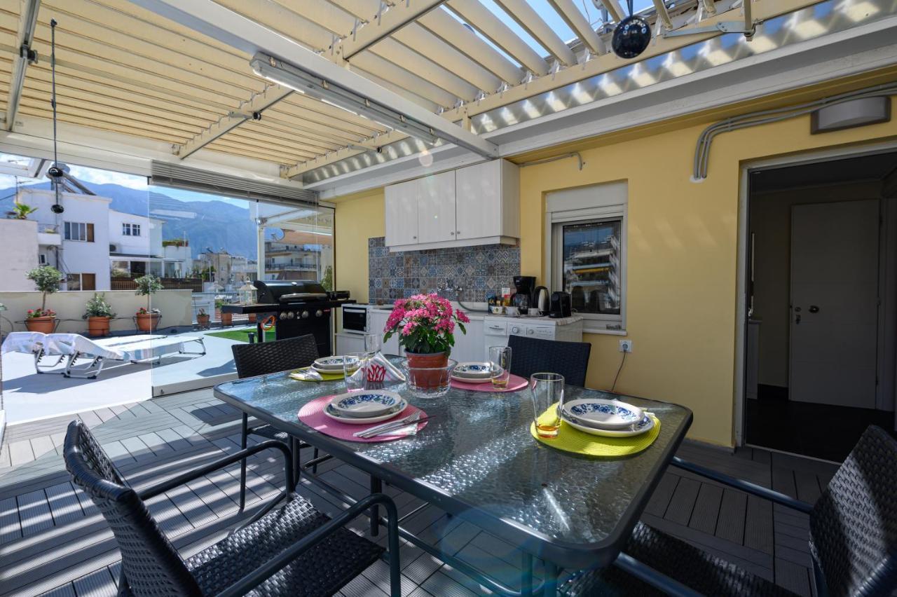 Myrto Luxurious Top Floor Studio กาลามาตา ภายนอก รูปภาพ